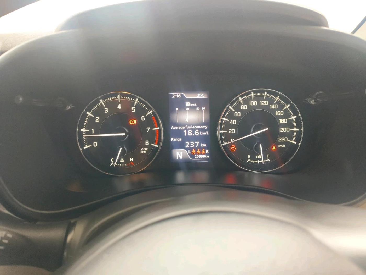 2024 Toyota Glanza V AMT, Petrol, Automatic, 20,698 km, interior