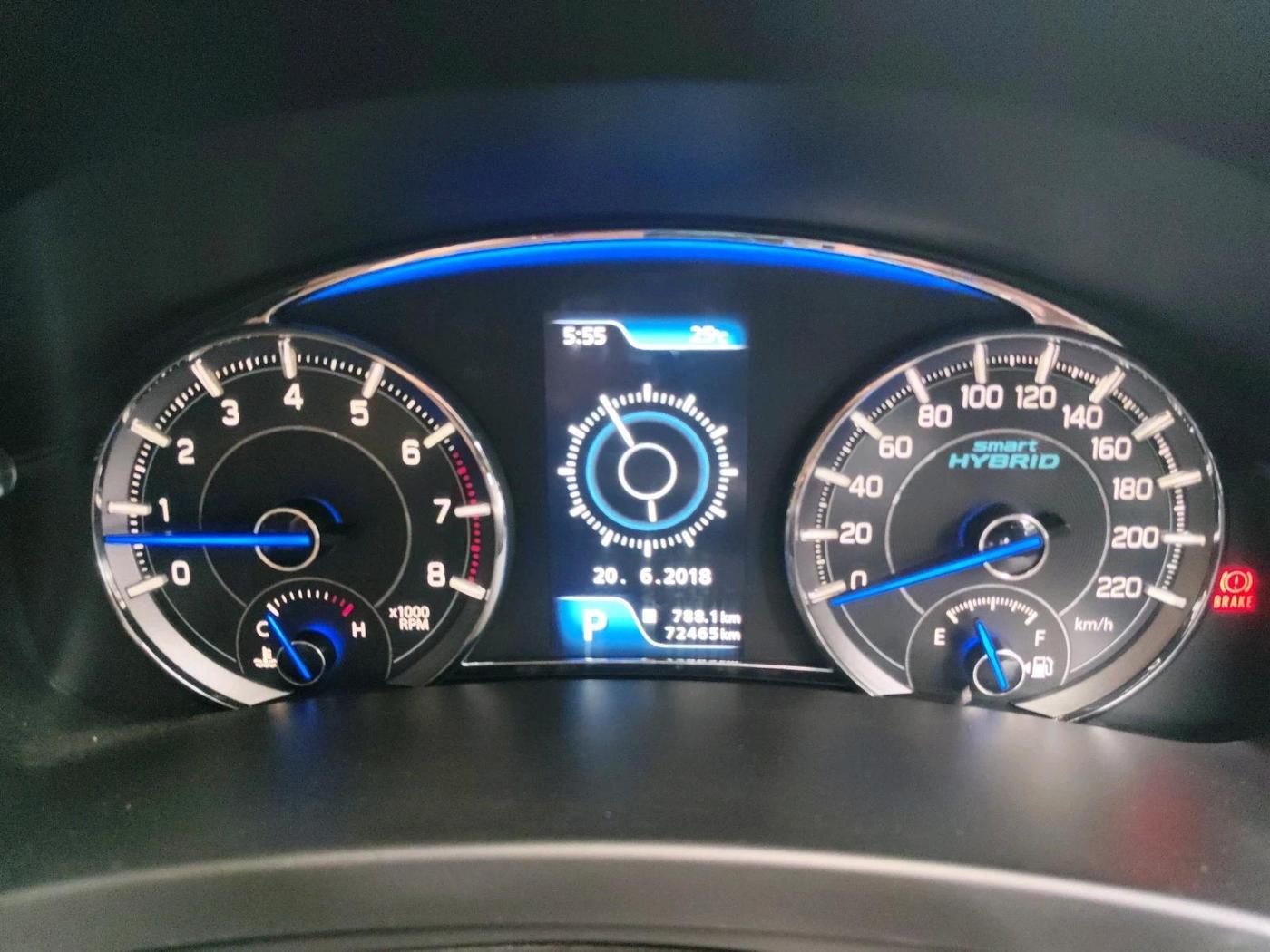 2020 Maruti Ciaz DELTA AT 1.5 SHVS PETROL, Petrol, Automatic, 72,465 km, interior