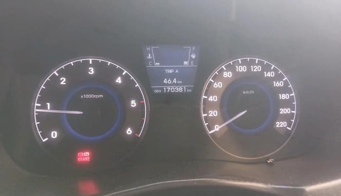 2012 Hyundai Verna FLUIDIC 1.6 CRDI SX, Diesel, Manual, 1,70,381 km, interior