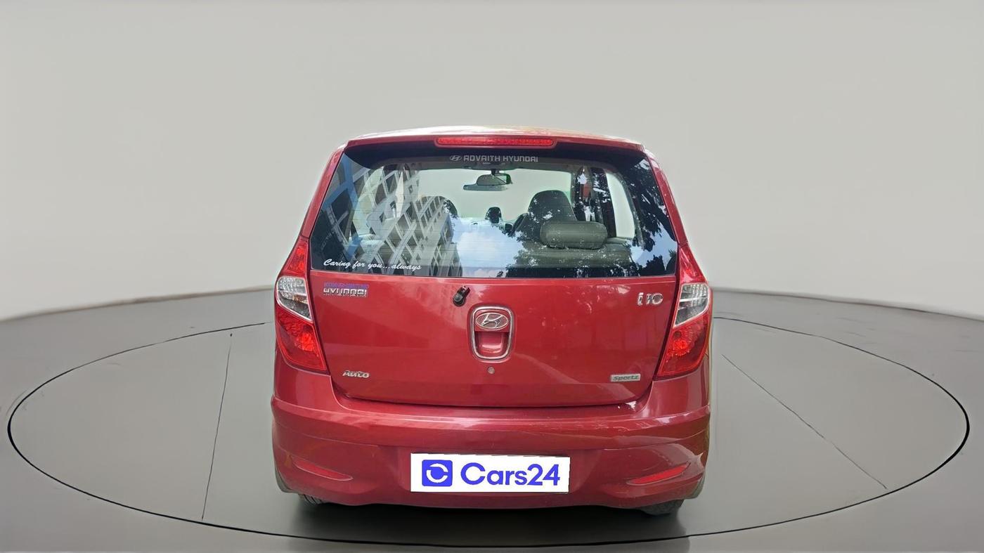 2011 Hyundai i10 SPORTZ 1.2 AT, Petrol, Automatic, 66,075 km, exterior
