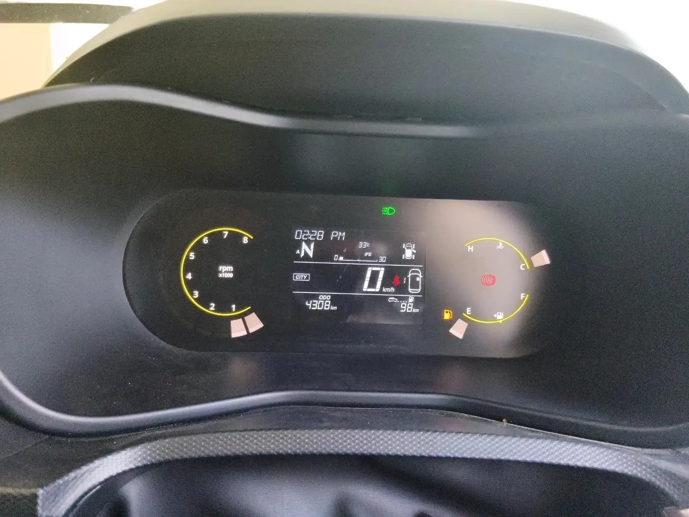 2025 Tata NEXON CREATIVE+ AMT 1.2 PETROL, Petrol, Automatic, 4,308 km, interior