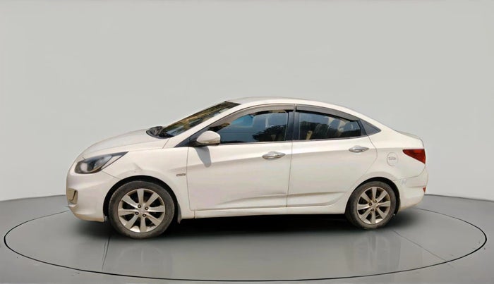 2011 Hyundai Verna FLUIDIC 1.6 CRDI SX OPT AT, Diesel, Automatic, 1,21,949 km, exterior