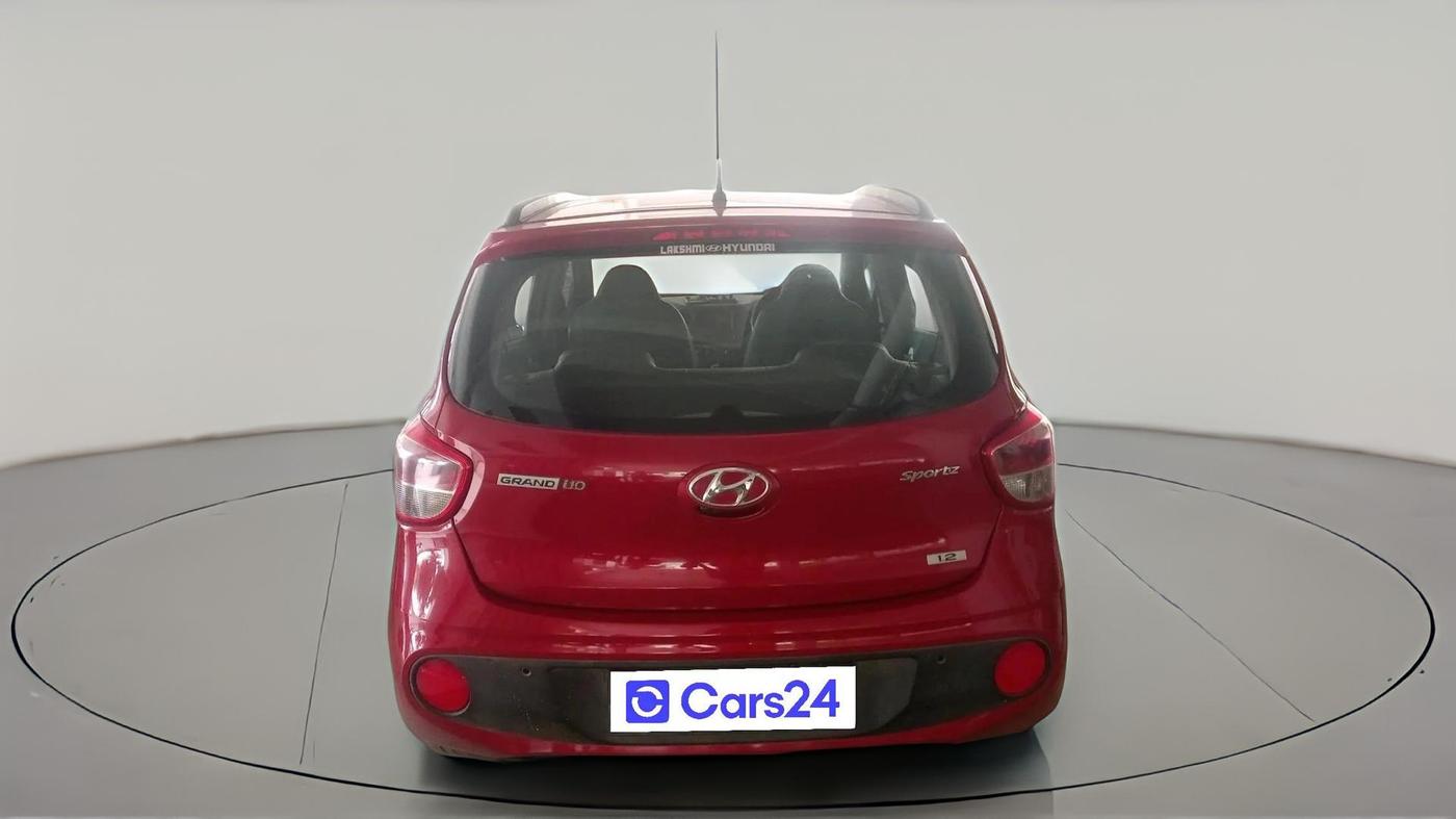 2017 Hyundai Grand i10 SPORTZ (O) 1.2 KAPPA VTVT, Petrol, Manual, 46,143 km, exterior
