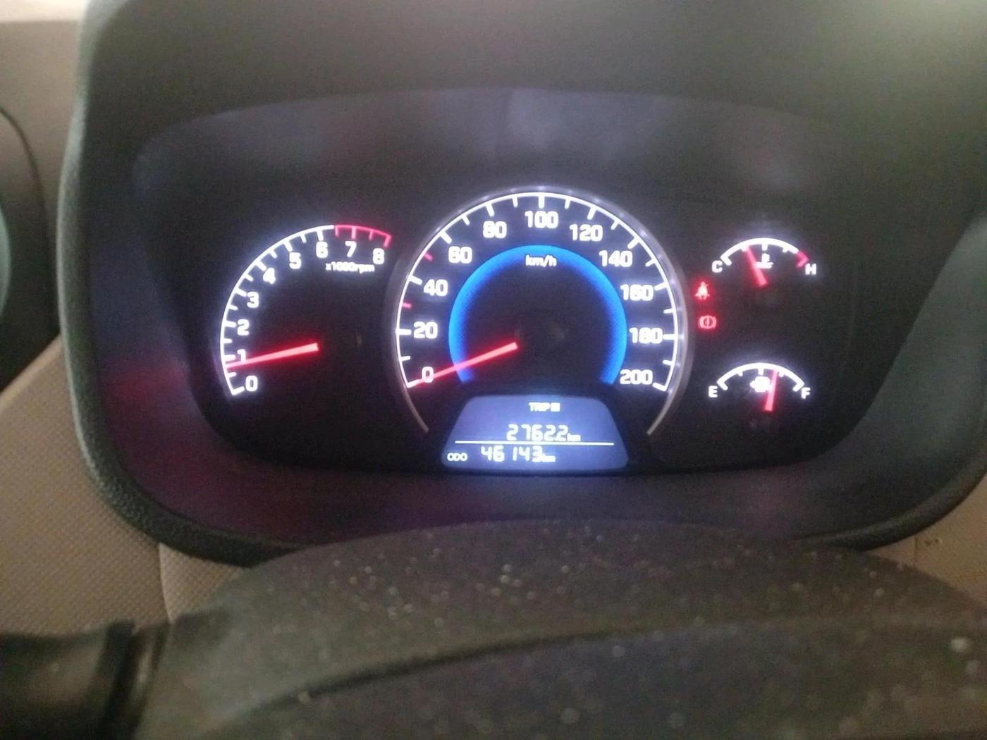 2017 Hyundai Grand i10 SPORTZ (O) 1.2 KAPPA VTVT, Petrol, Manual, 46,143 km, interior