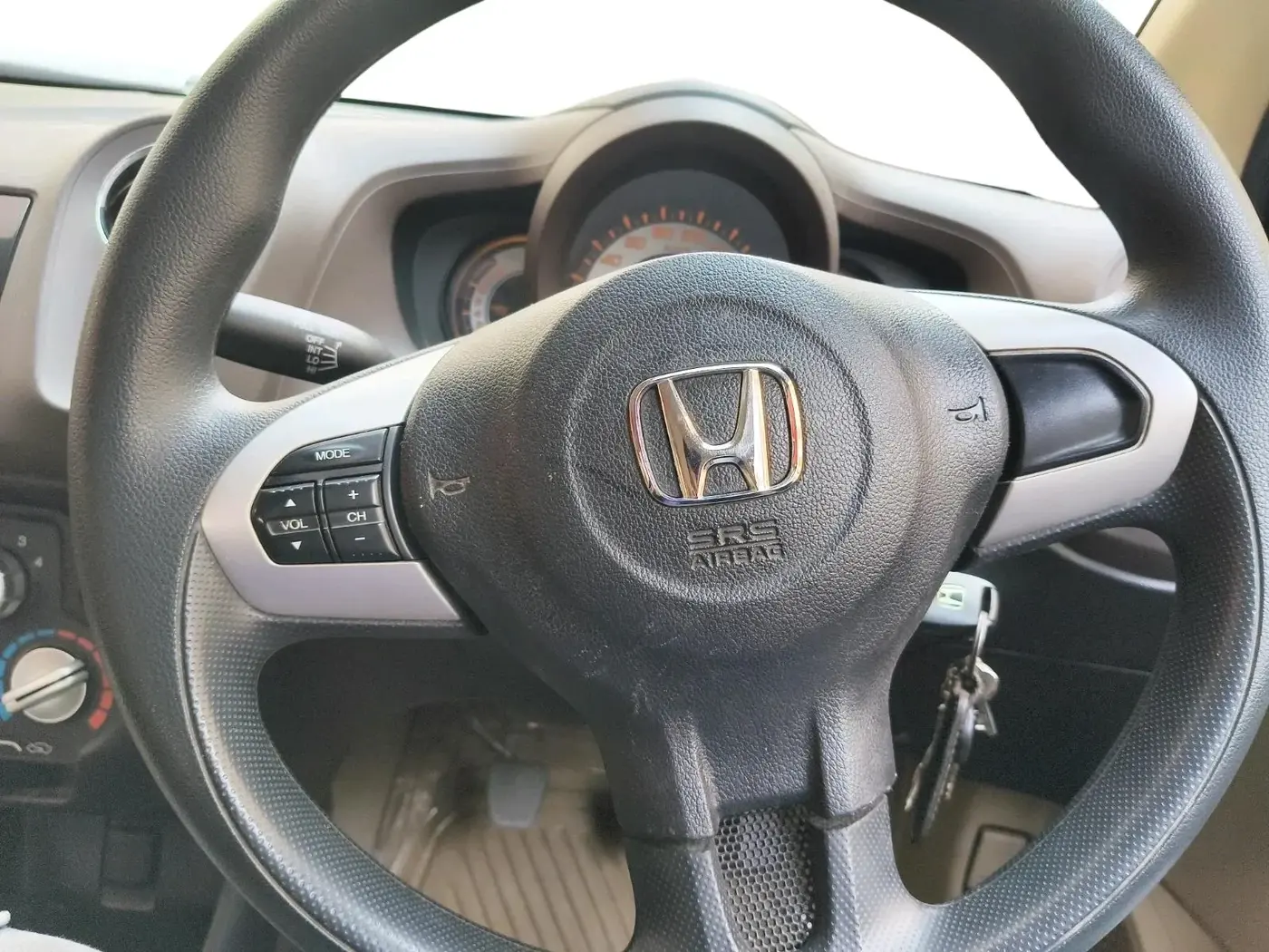 2012 Honda Brio V MT, Petrol, Manual, 7,320 km, interior