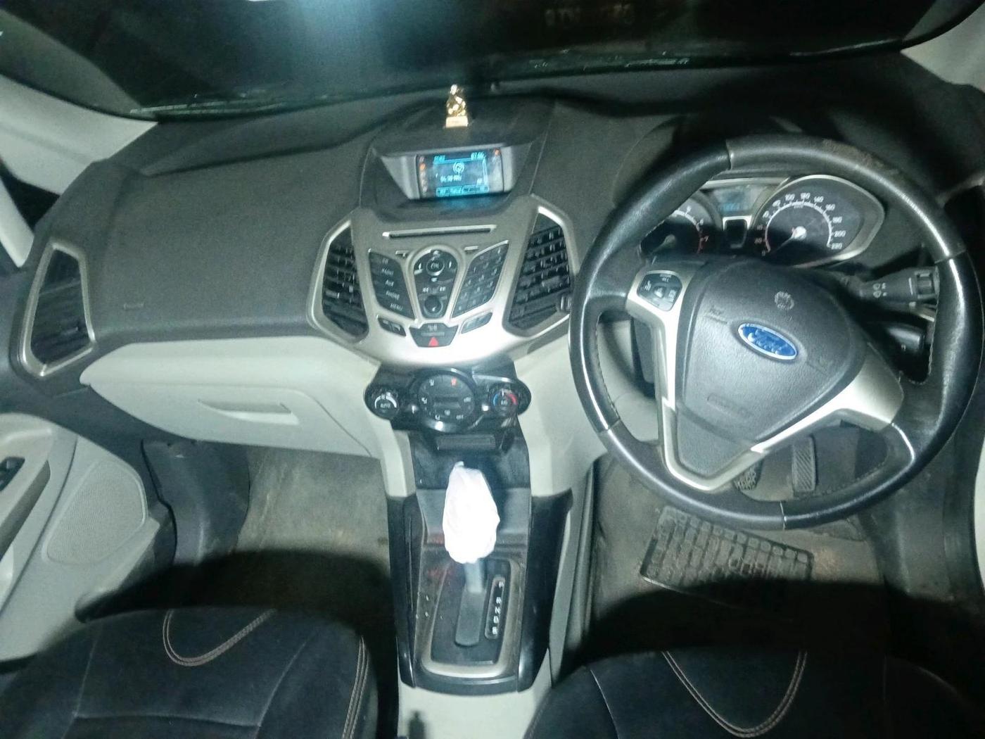 2013 Ford Ecosport TITANIUM 1.5L PETROL AT, Petrol, Automatic, 73,863 km, interior