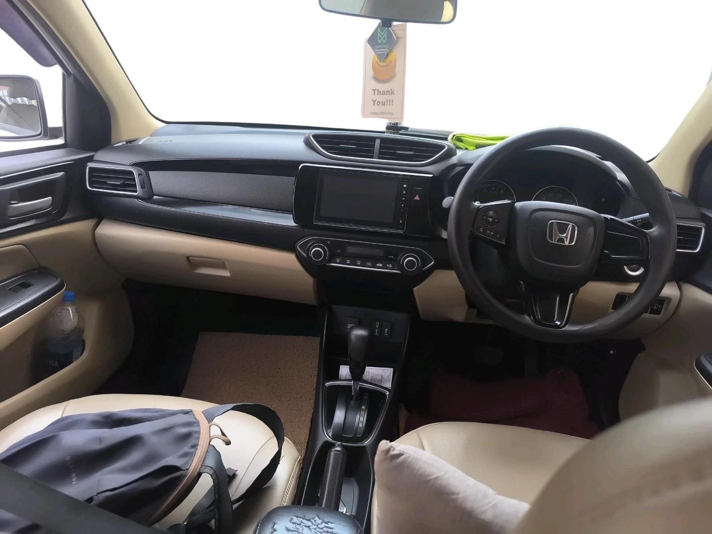 2019 Honda Amaze 1.2L I-VTEC VX CVT, Petrol, Automatic, 1,46,291 km, interior