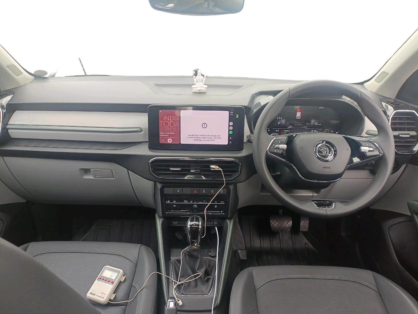 2026 Skoda Kylaq Prestige AT, Petrol, Automatic, 1,660 km, interior