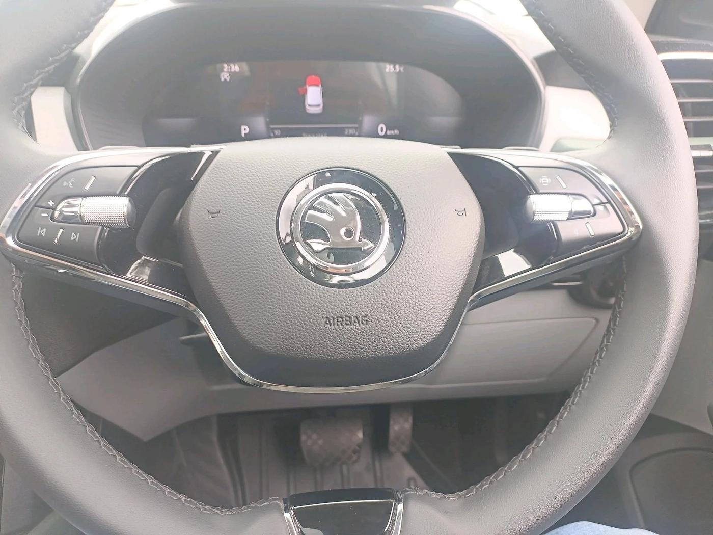 2026 Skoda Kylaq Prestige AT, Petrol, Automatic, 1,660 km, interior