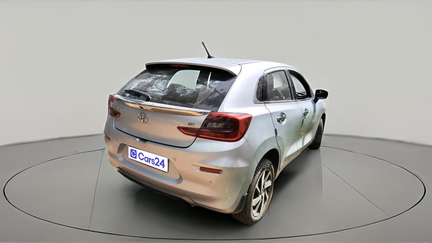 2022 Toyota Glanza G AMT, Petrol, Automatic, 45,376 km, exterior