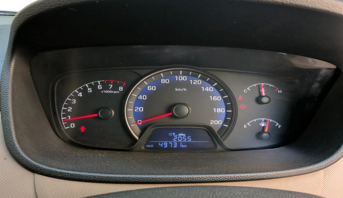 2015 Hyundai Xcent BASE 1.2, Petrol, Manual, 49,731 km, interior