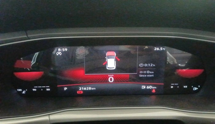 2022 Volkswagen TAIGUN GT PLUS 1.5 TSI DSG, Petrol, Automatic, 21,628 km, interior