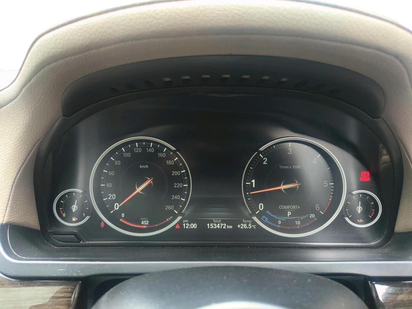 2014 BMW 7 Series 730L D, Diesel, Automatic, 1,53,472 km, interior