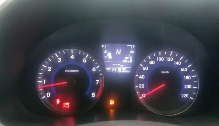 2014 Hyundai Verna FLUIDIC 1.6 VTVT SX AT, Petrol, Automatic, 1,41,835 km, interior