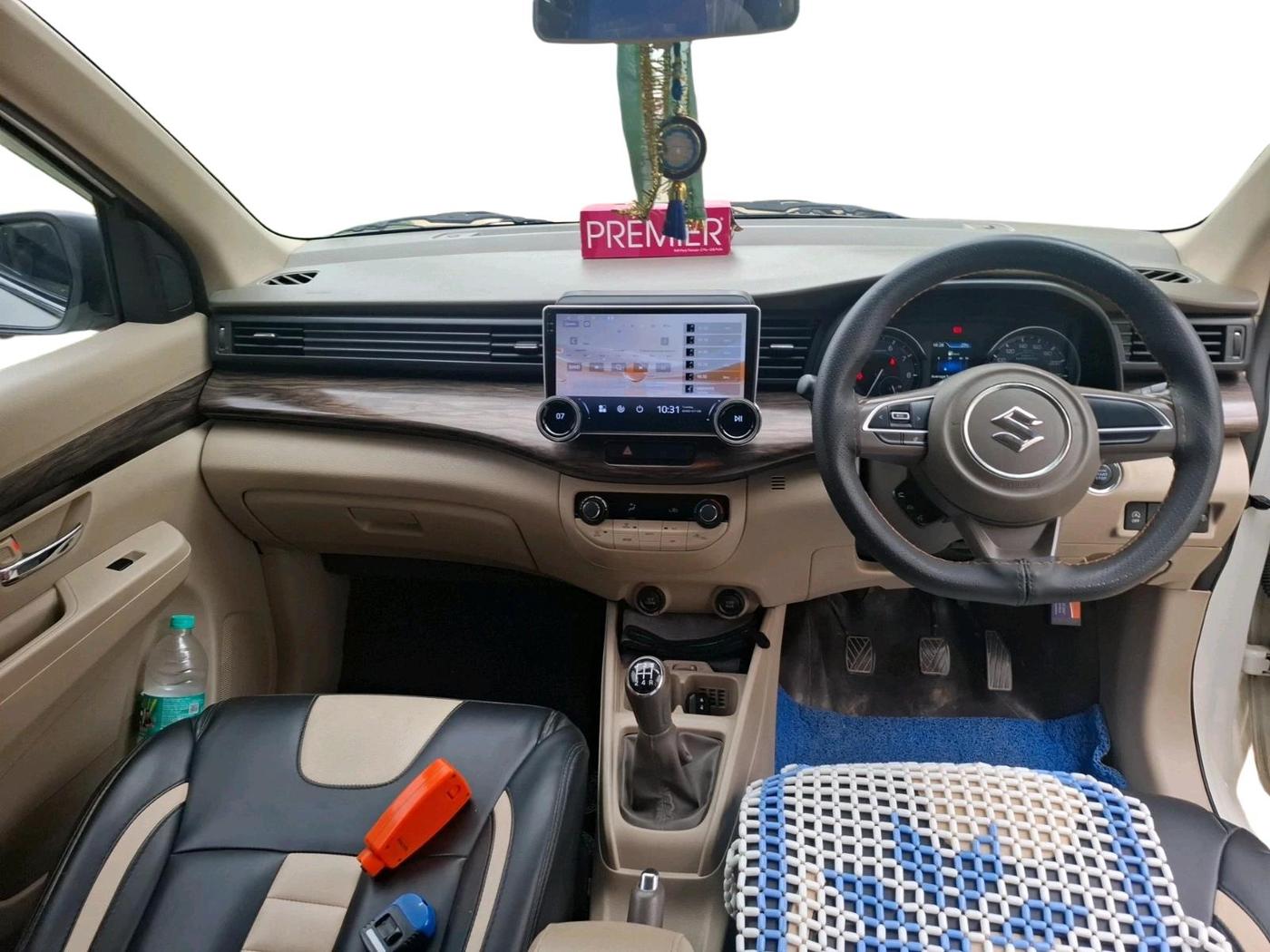 2021 Maruti Ertiga ZXI+ SHVS, Petrol, Manual, 67,589 km, interior