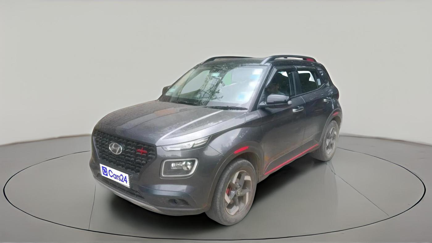2020 Hyundai VENUE SX 1.0 (O) TURBO IMT DUAL TONE, Petrol, Manual, 26,236 km, exterior