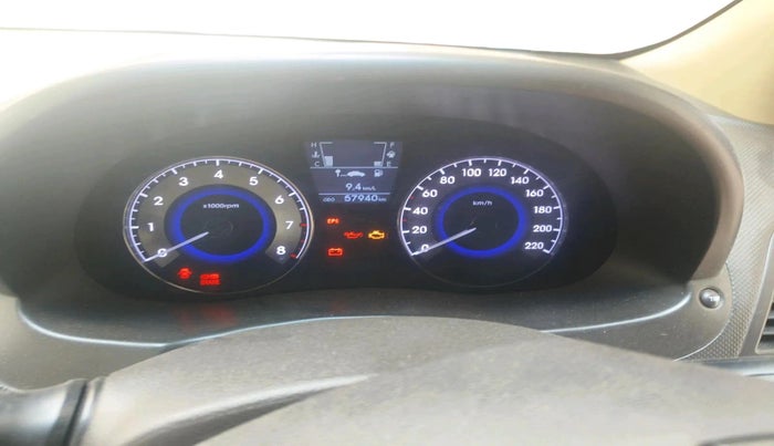 2012 Hyundai Verna FLUIDIC 1.6 VTVT SX, Petrol, Manual, 57,940 km, interior