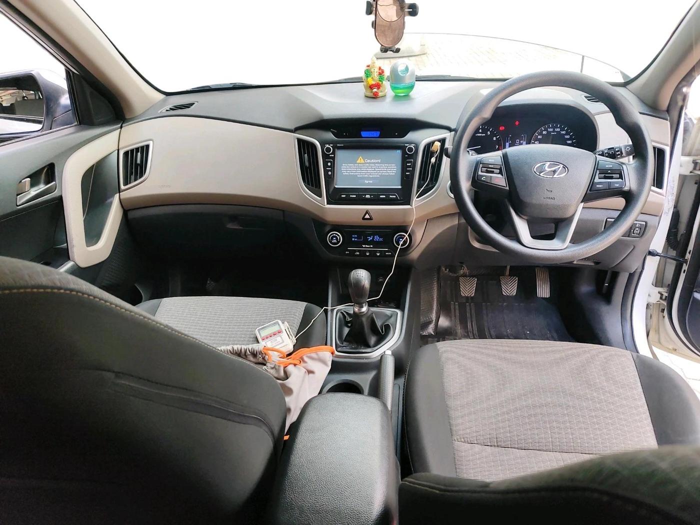 2016 Hyundai Creta SX PLUS 1.6 PETROL, Petrol, Manual, 77,091 km, interior