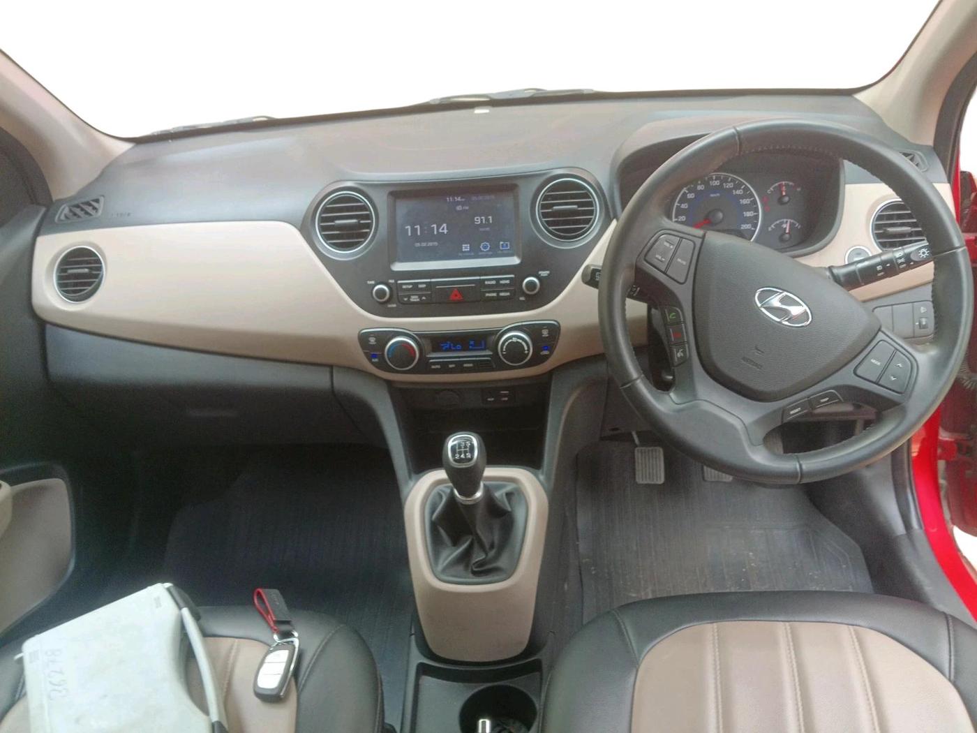 2017 Hyundai Grand i10 ASTA 1.2 KAPPA VTVT, Petrol, Manual, 12,542 km, interior