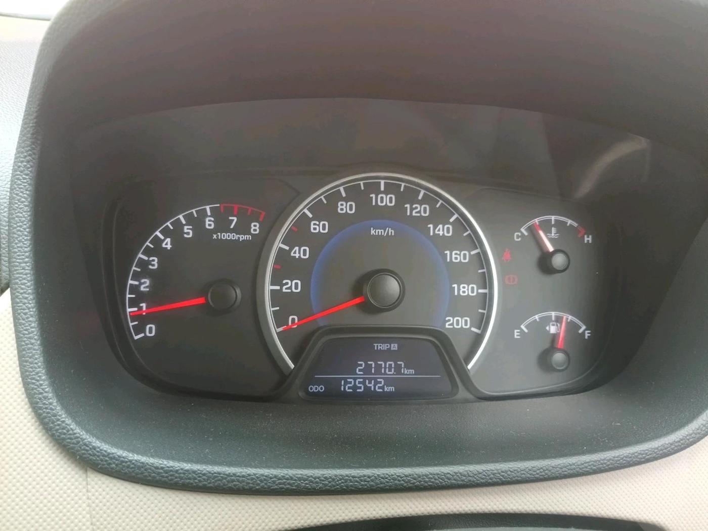 2017 Hyundai Grand i10 ASTA 1.2 KAPPA VTVT, Petrol, Manual, 12,542 km, interior