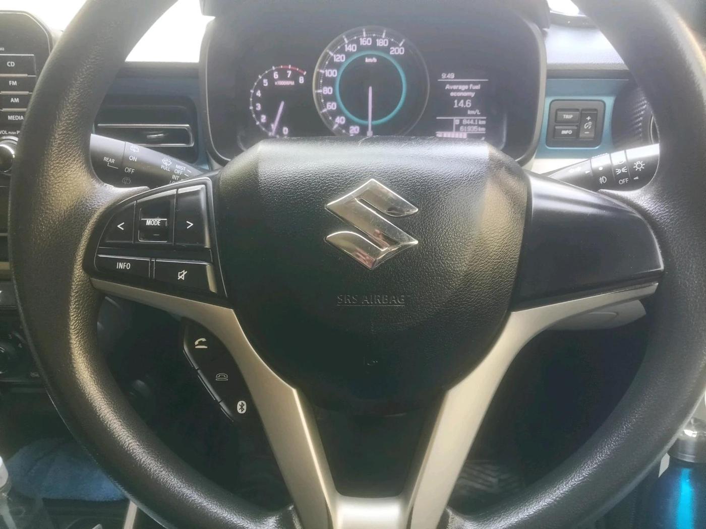 2017 Maruti IGNIS ZETA 1.2, Petrol, Manual, 62,000 km, interior