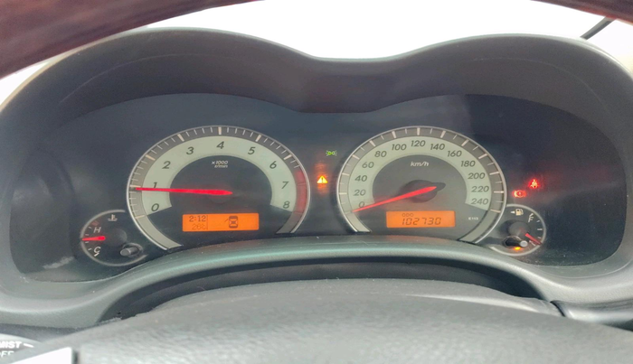 2012 Toyota Corolla Altis GL PETROL, Petrol, Manual, 1,18,758 km, interior