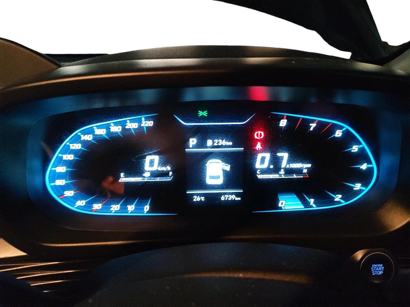2023 Hyundai NEW I20 ASTA (O) 1.2 IVT, Petrol, Automatic, 6,739 km, interior