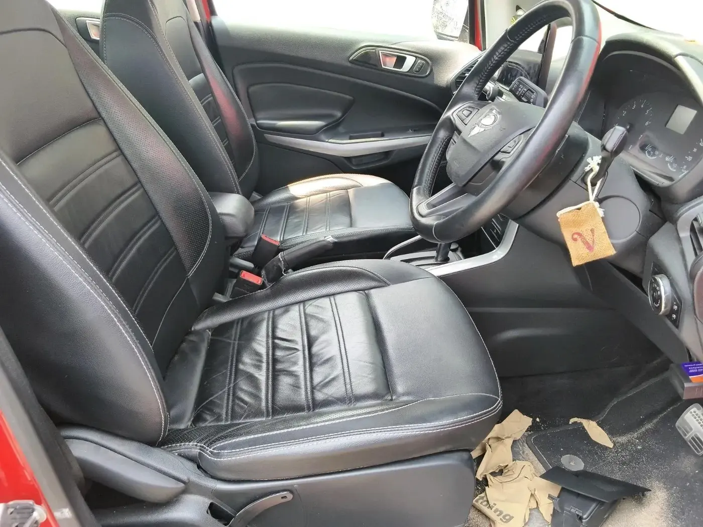 2018 Ford Ecosport TITANIUM + 1.5L PETROL AT, Petrol, Automatic, 28,886 km, interior