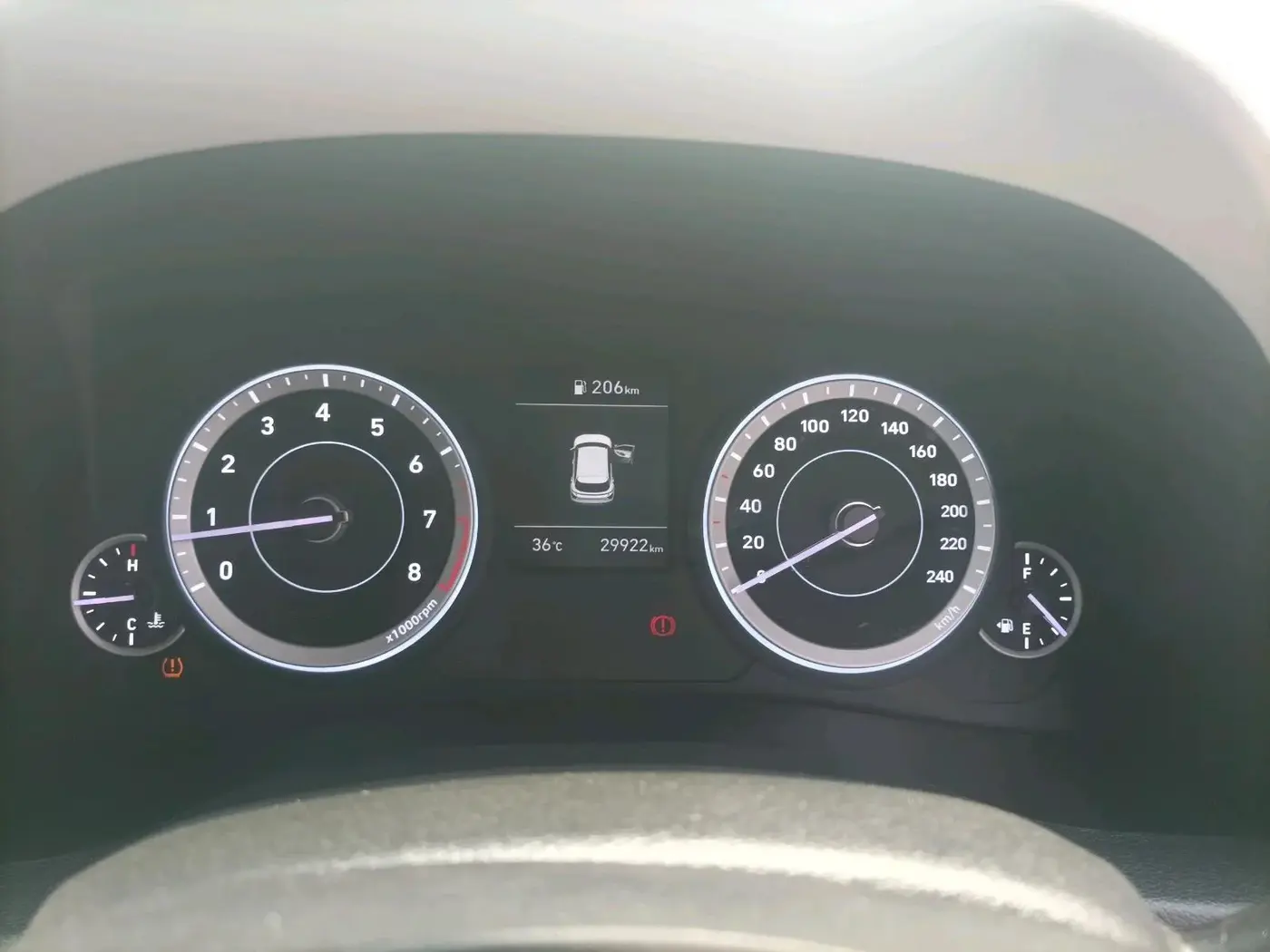 2023 Hyundai Creta SX 1.5 PETROL, Petrol, Manual, 13,50,000 km, interior