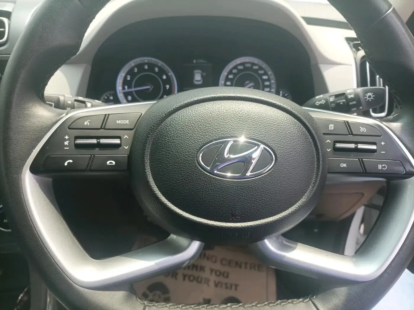2023 Hyundai Creta SX 1.5 PETROL, Petrol, Manual, 13,50,000 km, interior