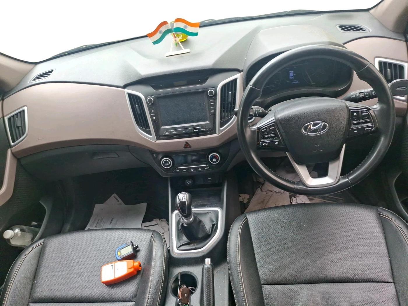 2019 Hyundai Creta SX (O) 1.6 PETROL, Petrol, Manual, 1,44,843 km, interior