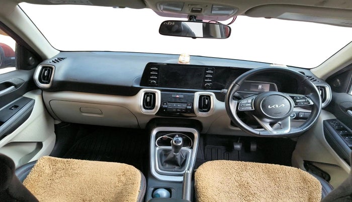 2022 KIA SONET HTX 1.0 IMT, Petrol, Manual, 53,773 km, interior