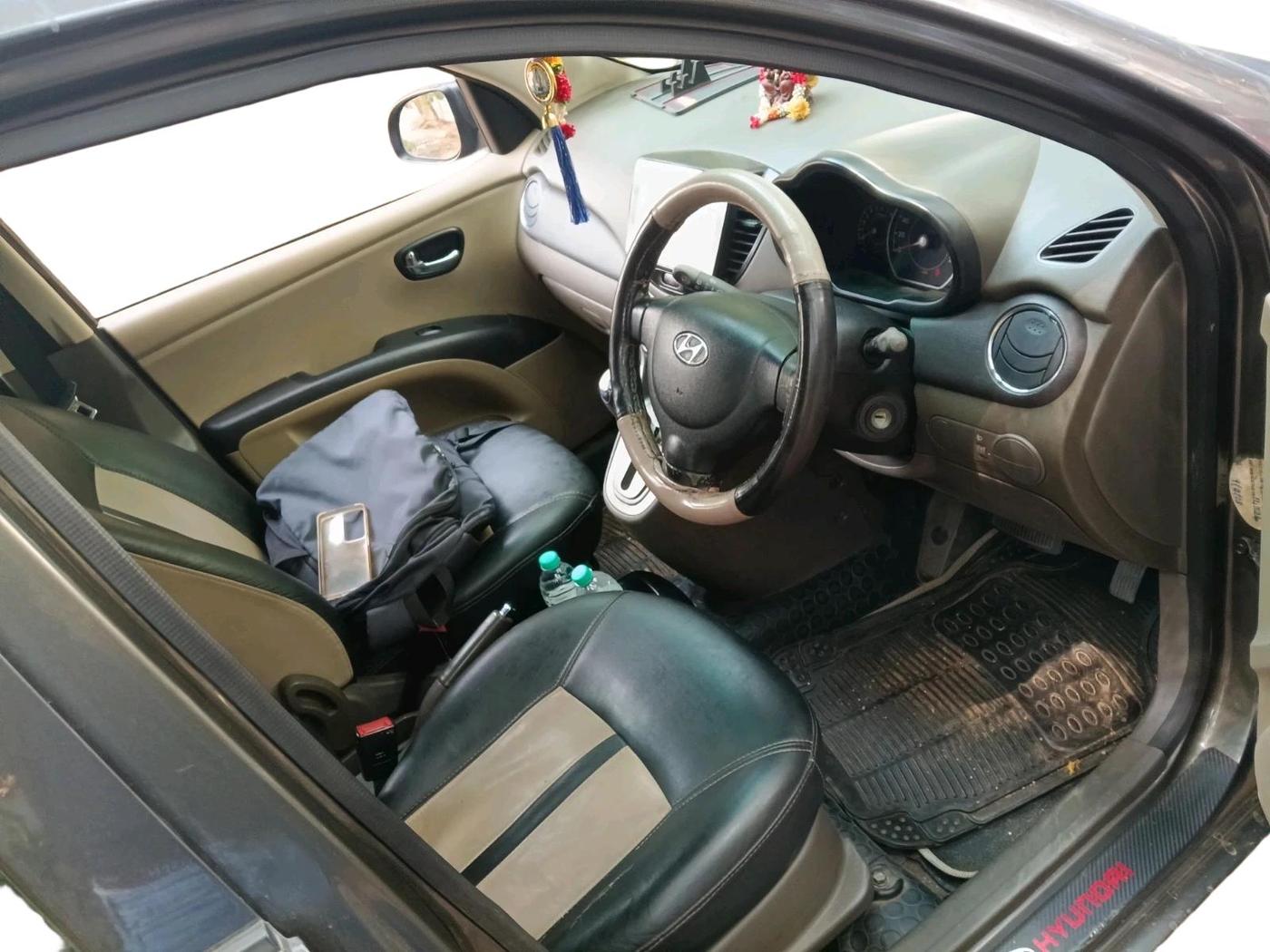 2012 Hyundai i10 SPORTZ 1.2 AT, Petrol, Automatic, 93,788 km, interior