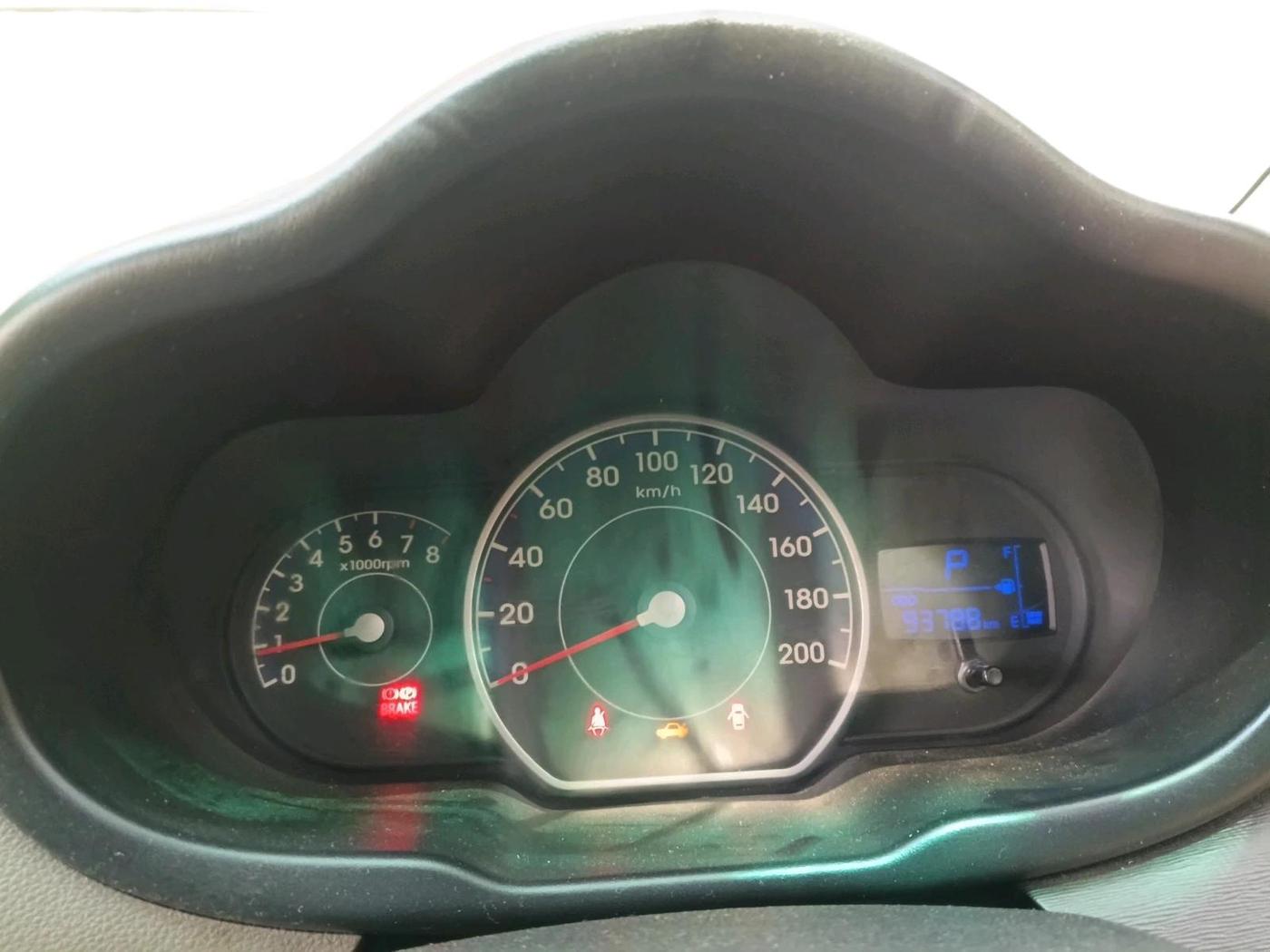 2012 Hyundai i10 SPORTZ 1.2 AT, Petrol, Automatic, 93,788 km, interior