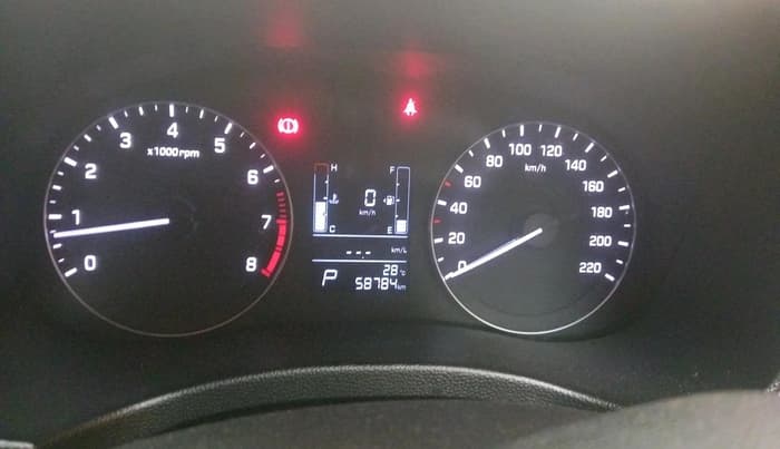 2018 Hyundai Creta SX AT 1.6 PETROL, Petrol, Automatic, 58,784 km, interior