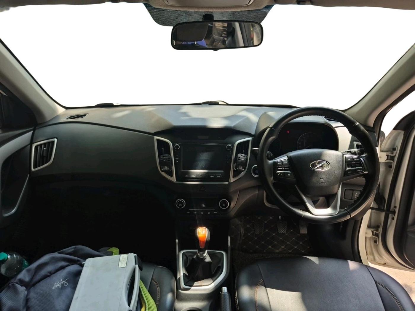 2019 Hyundai Creta SX 1.6 PETROL DUAL TONE, Petrol, Manual, 48,174 km, interior