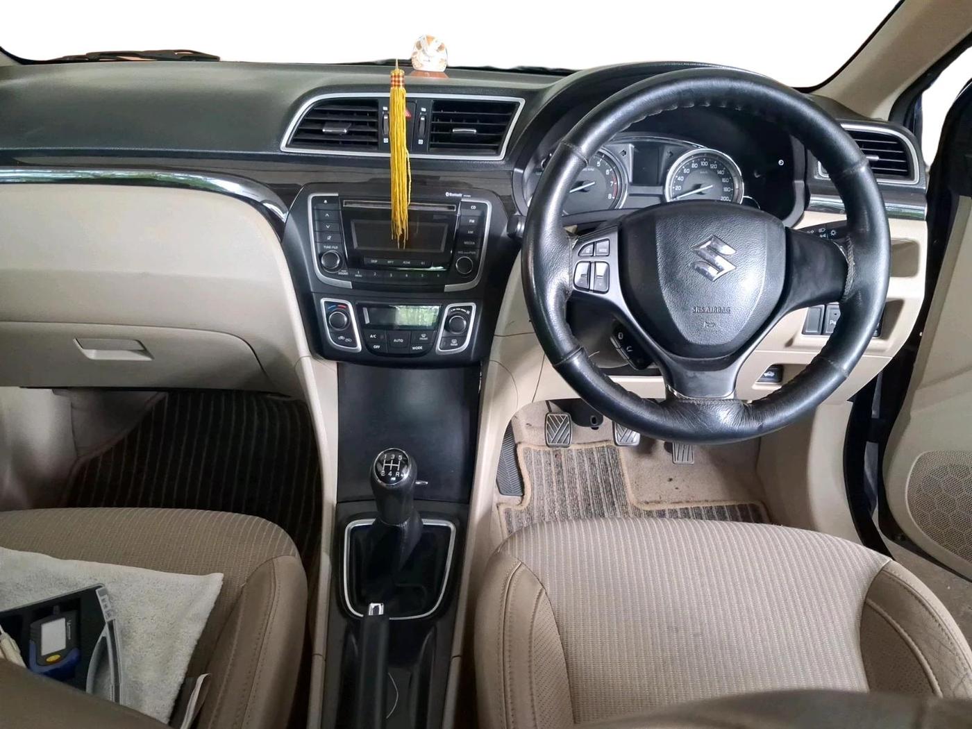 2017 Maruti Ciaz ZETA 1.4  MT PETROL, Petrol, Manual, 41,839 km, interior