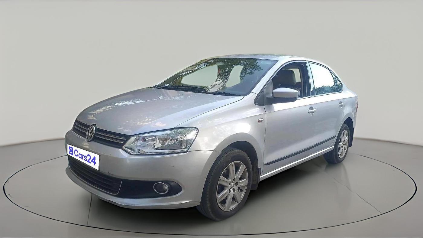 2012 Volkswagen Vento HIGHLINE PETROL AT, Petrol, Automatic, 1,01,645 km, exterior