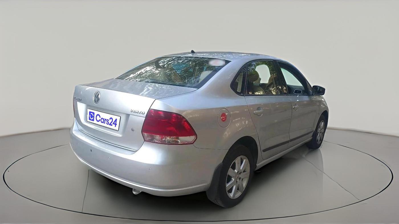 2012 Volkswagen Vento HIGHLINE PETROL AT, Petrol, Automatic, 1,01,645 km, exterior