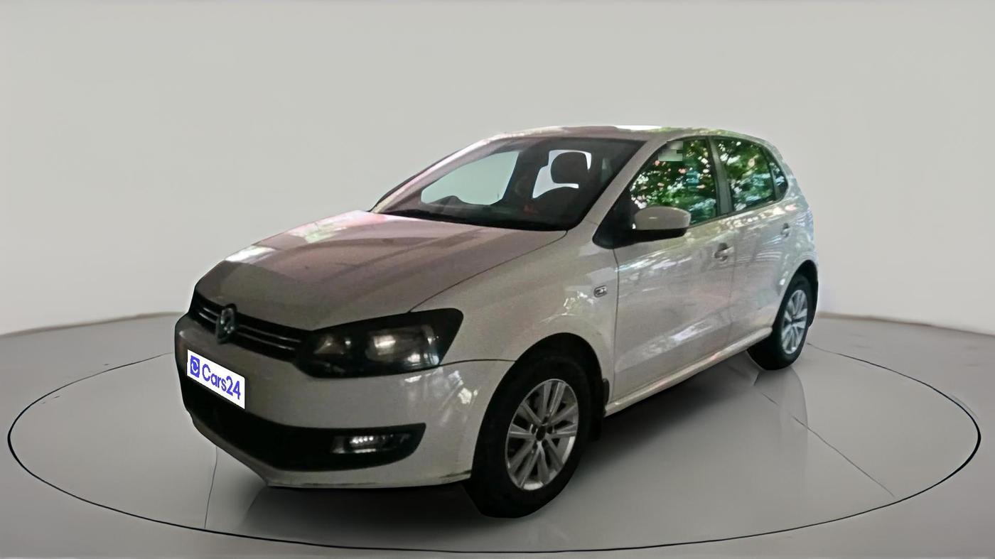 2012 Volkswagen Polo HIGHLINE1.2L, Petrol, Manual, 1,05,609 km, exterior