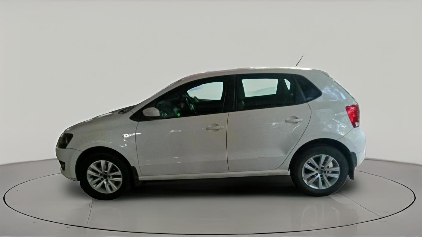 2012 Volkswagen Polo HIGHLINE1.2L, Petrol, Manual, 1,05,609 km, exterior
