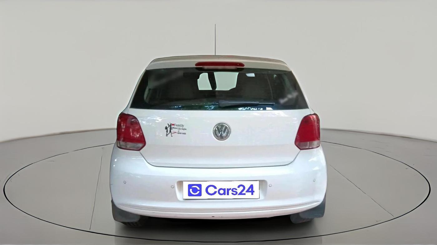 2012 Volkswagen Polo HIGHLINE1.2L, Petrol, Manual, 1,05,609 km, exterior