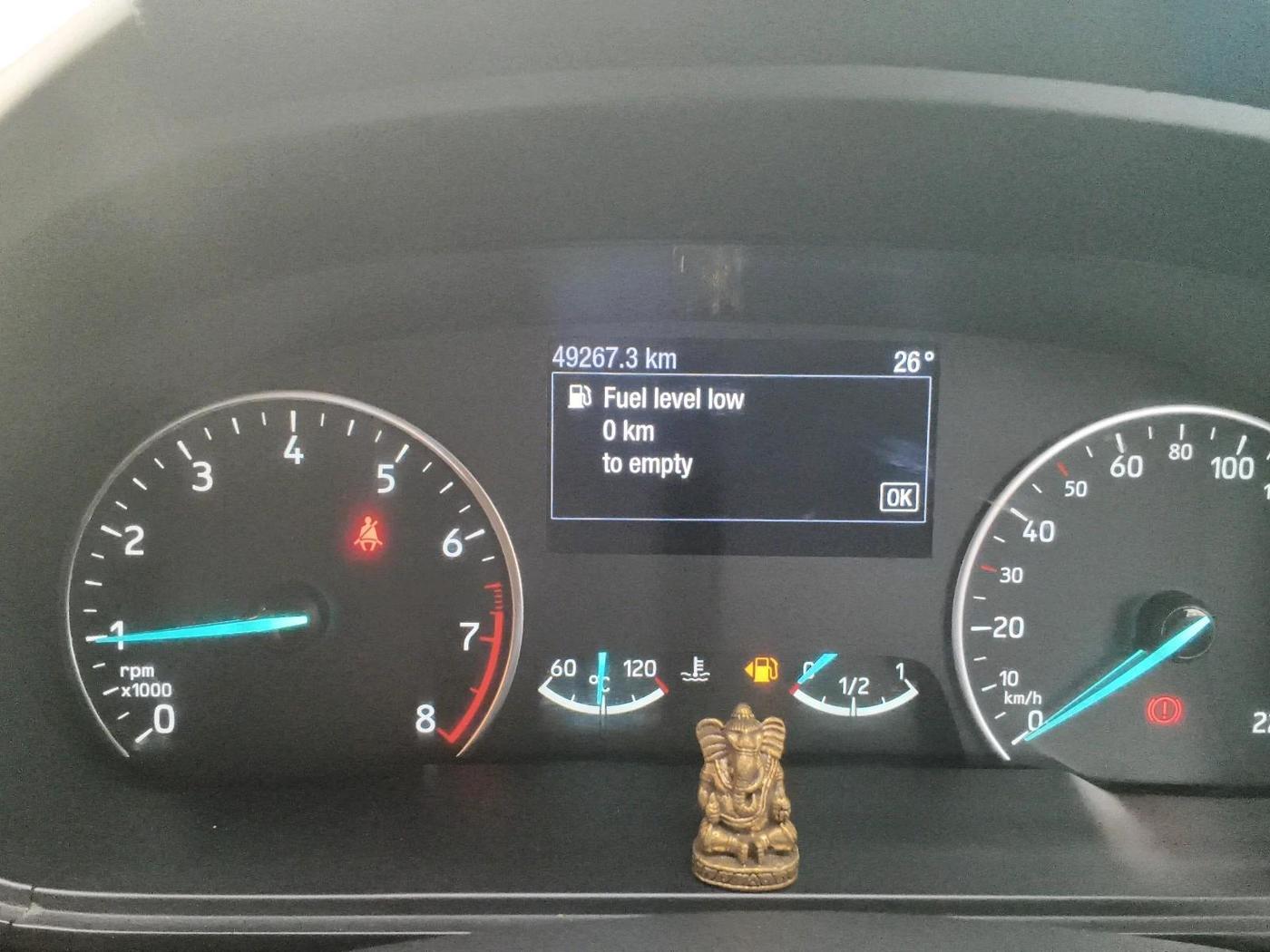 2019 Ford Ecosport TITANIUM 1.5L THUNDER EDTION PETROL, Petrol, Manual, 49,267 km, interior