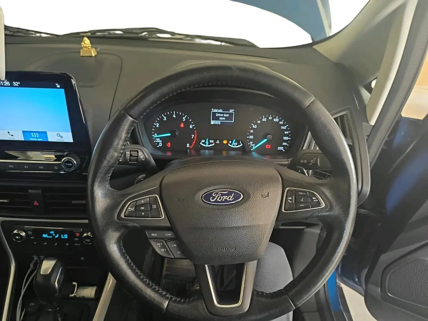 2018 Ford Ecosport TITANIUM + 1.5L PETROL AT, Petrol, Automatic, 45,437 km, interior
