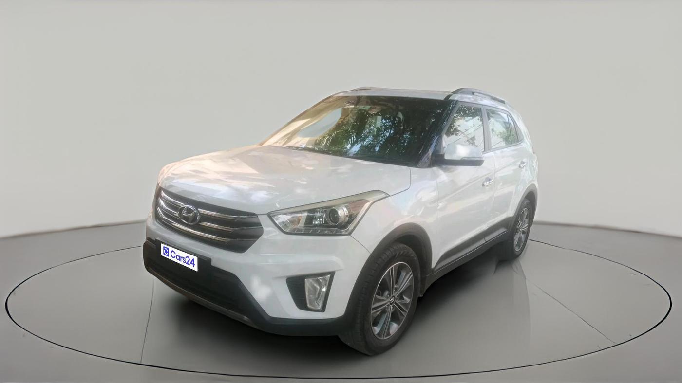 2017 Hyundai Creta SX PLUS AT 1.6 PETROL, Petrol, Automatic, 53,159 km, exterior