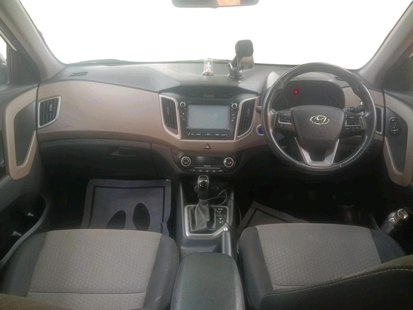 2017 Hyundai Creta SX PLUS AT 1.6 PETROL, Petrol, Automatic, 53,159 km, interior