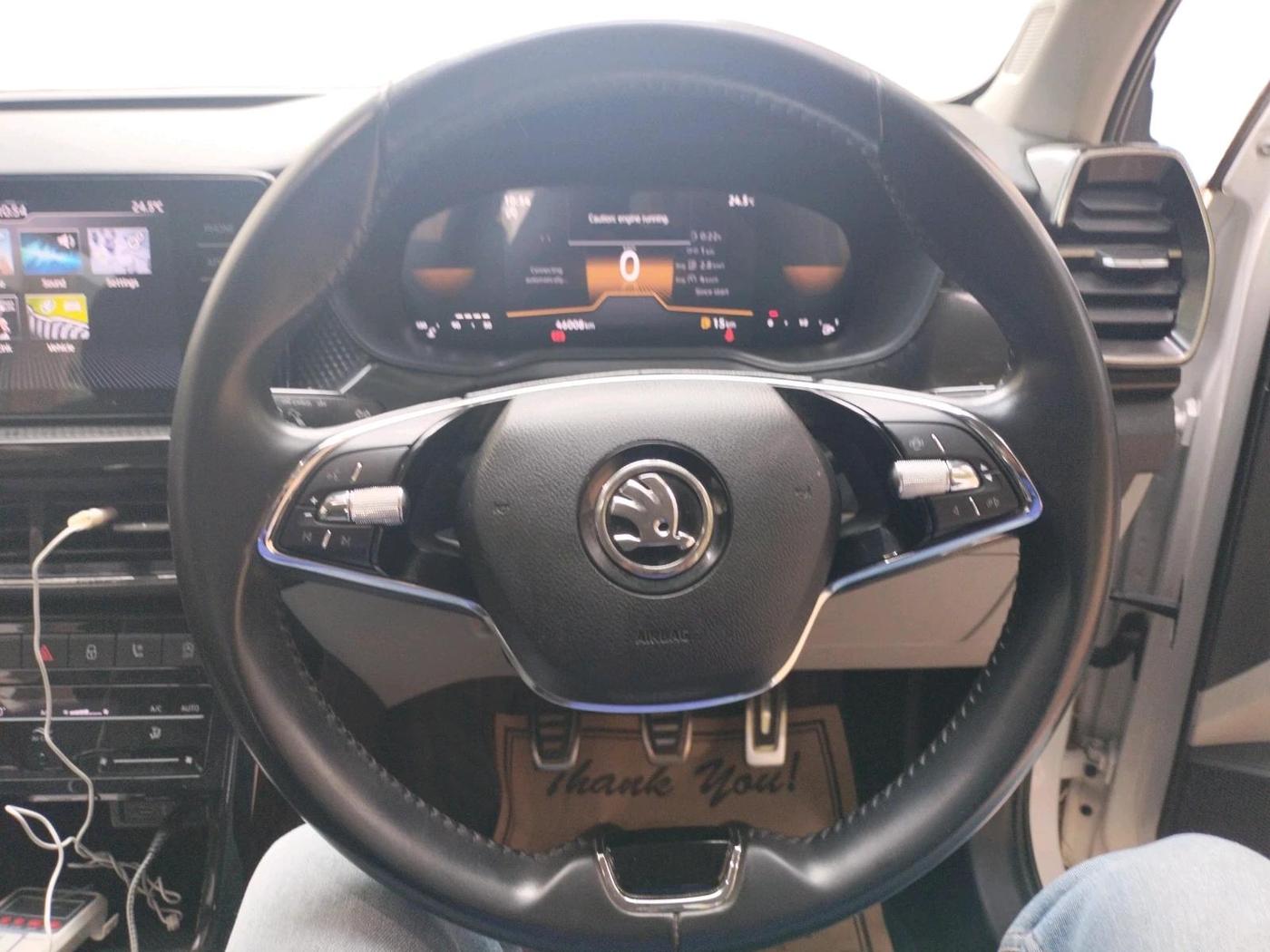 2023 Skoda KUSHAQ STYLE 1.0L TSI MT, Petrol, Manual, 46,008 km, interior