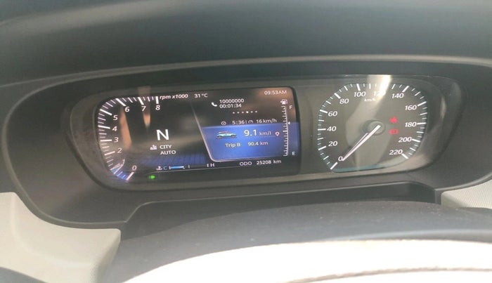 2022 Tata PUNCH CREATIVE  AMT, Petrol, Automatic, 25,208 km, interior