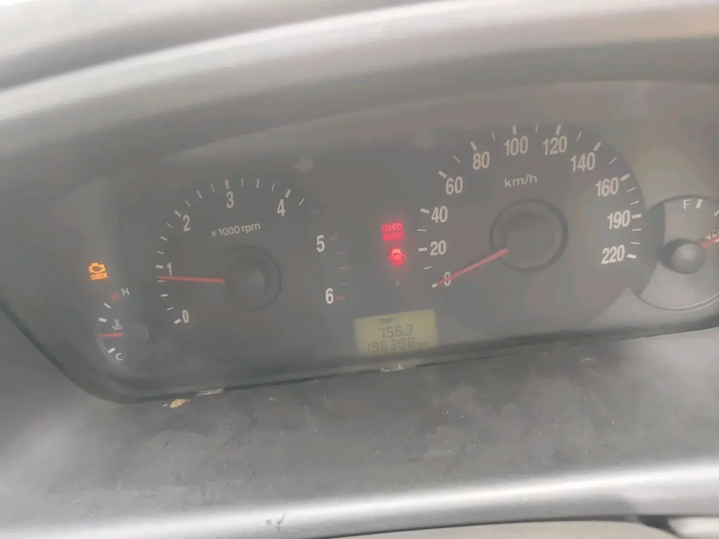2004 Hyundai Elantra CRDI, Diesel, Manual, 1,96,388 km, interior