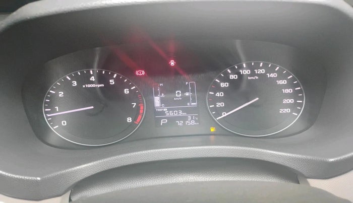 2017 Hyundai Creta SX PLUS AT 1.6 PETROL, Petrol, Automatic, 72,158 km, interior